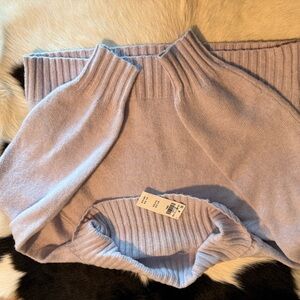 Hollister Light Purple Cowl Neck Sweater